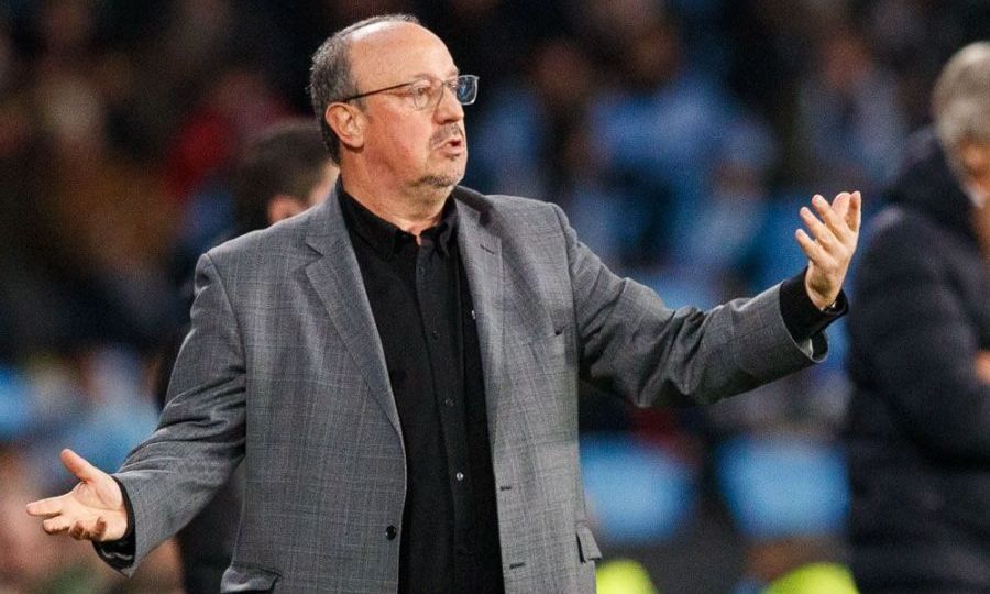 Rafa Benítez en la banda de Balaídos (LA LIGA)
