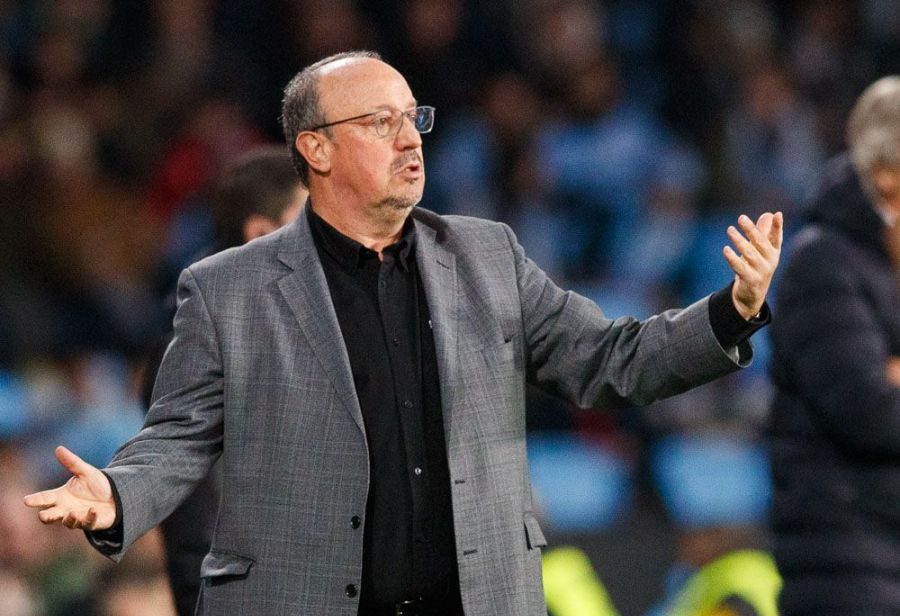 Rafa Benítez en la banda de Balaídos (LA LIGA)