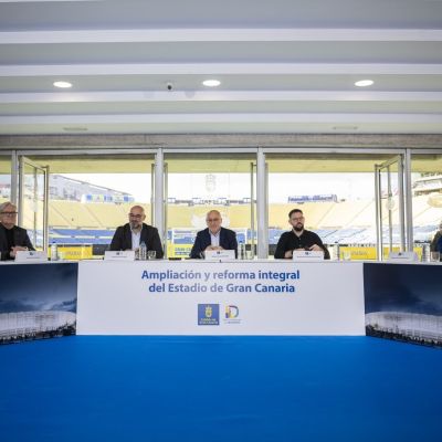 Reunión del jurado del concurso de proyectos para la ampliación y reforma integral del Estadio de Gran Canaria (CEDIDA)