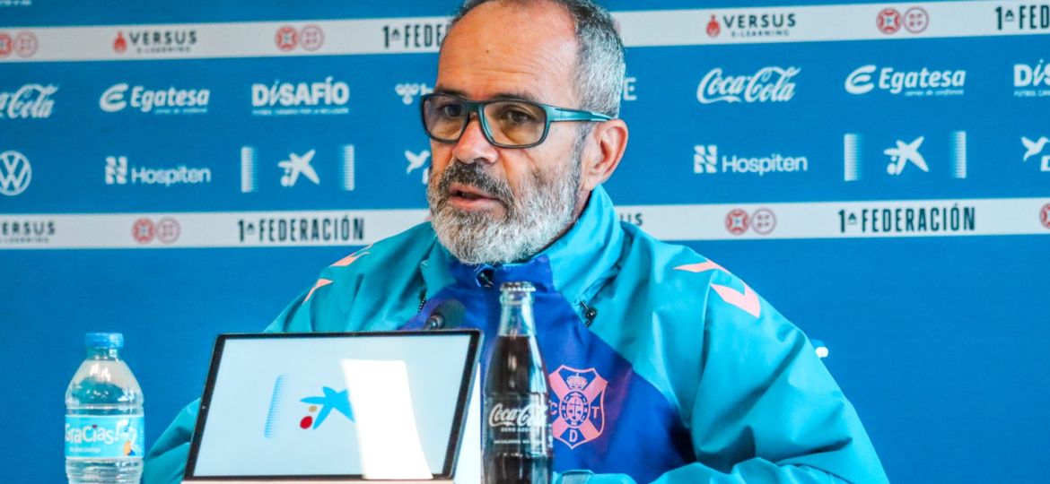 Rueda de prensa de Álvaro Cervera (CD Tenerife)