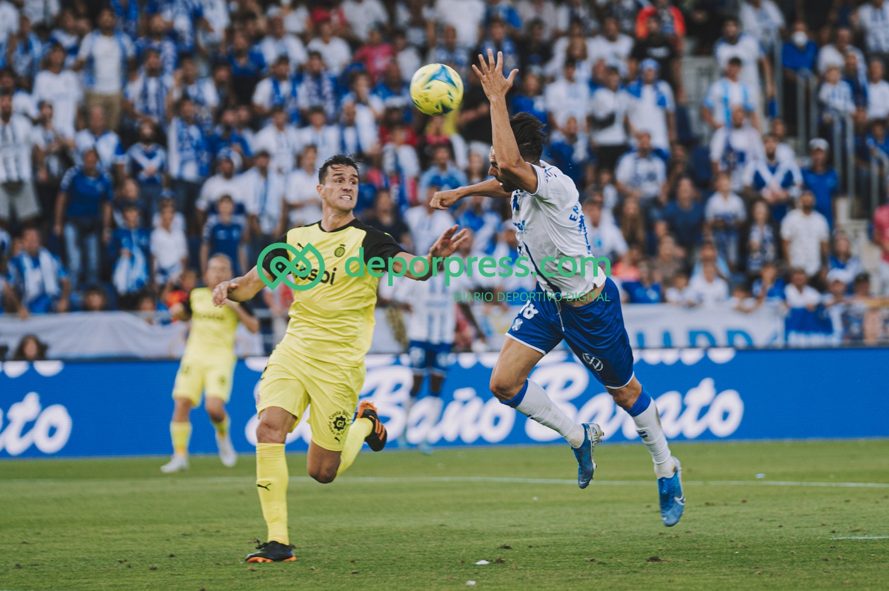 El Girona, uno de los equipos que volverá al Heliodoro (DEPORPRESS).