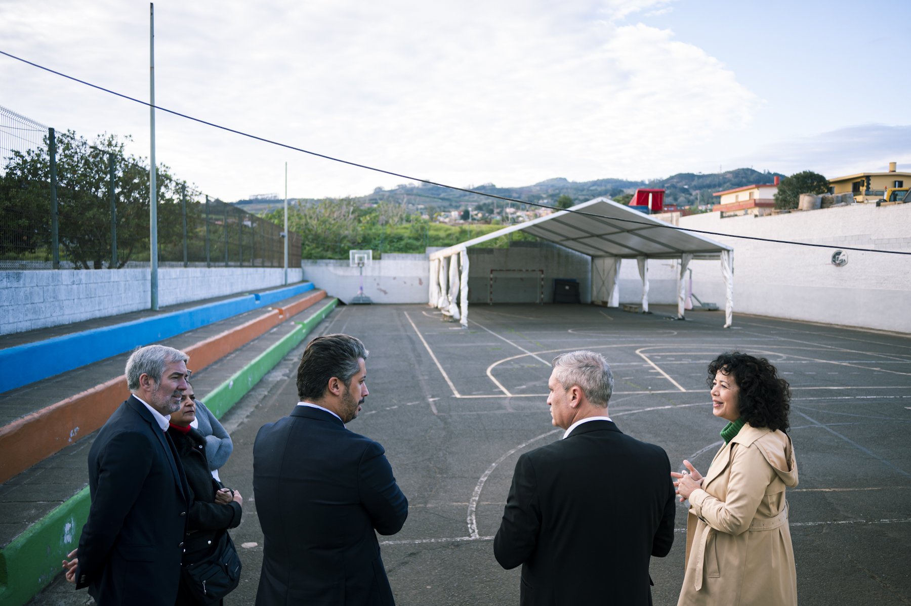 Imagen de la visita a una de las instalaciones. (OAD LA LAGUNA)