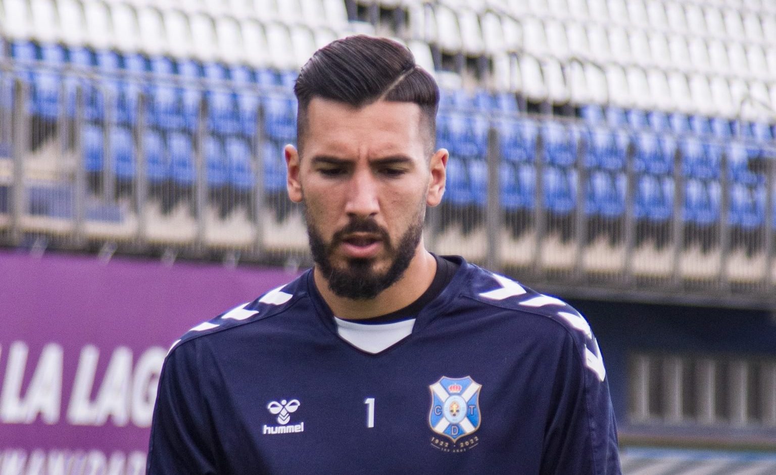 Salvi Carrasco durante un entrenamiento en la Ciudad Deportiva (@CDTOficial)