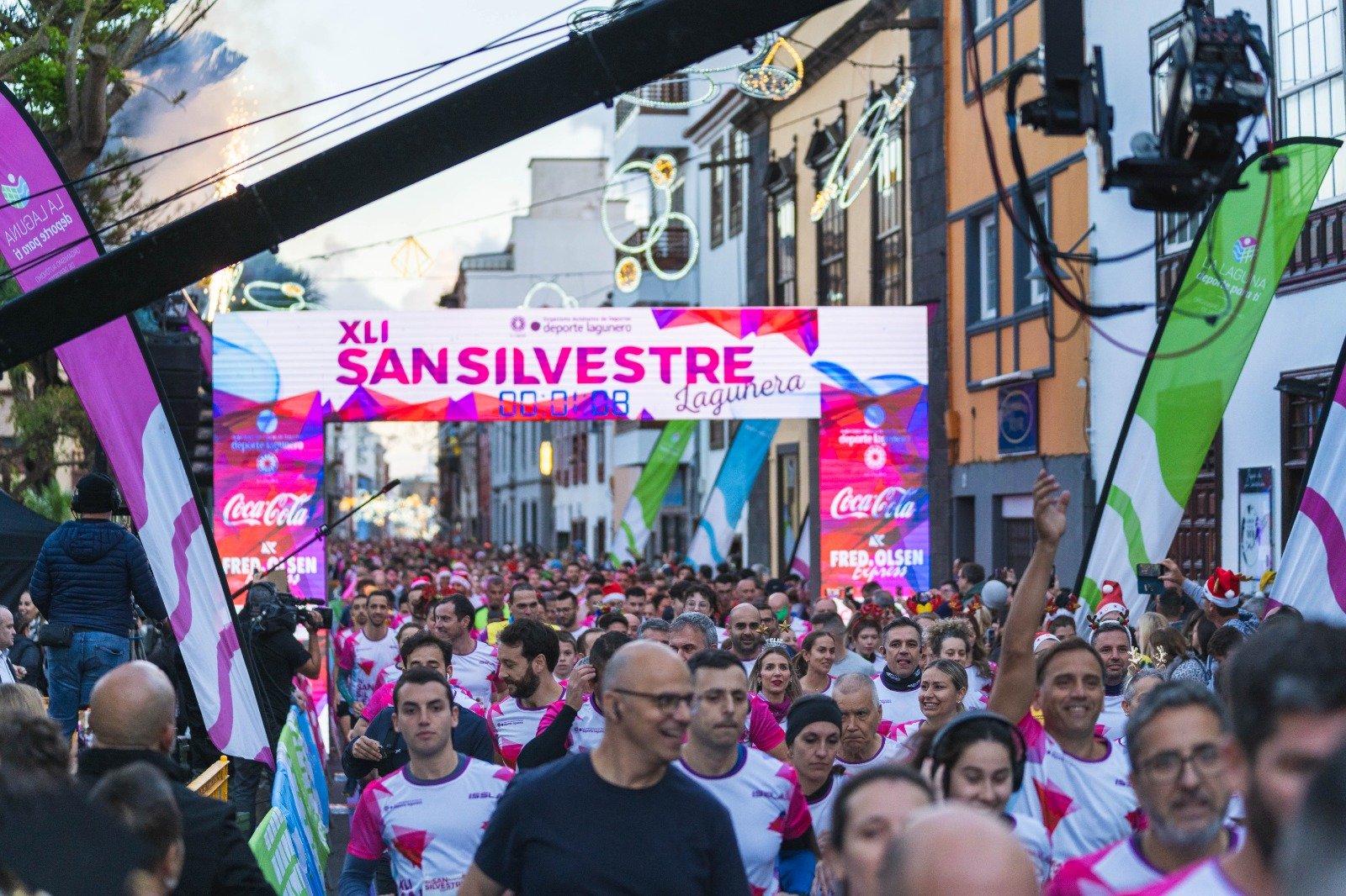 Salida de la XLI San Silvestre lagunera (CEDIDA)