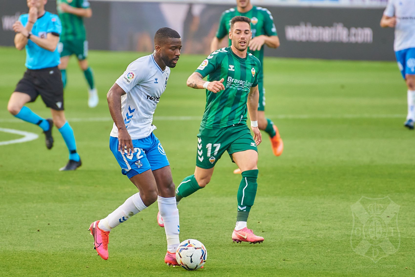 Shaq Moore ante el Castellón (CD Tenerife)