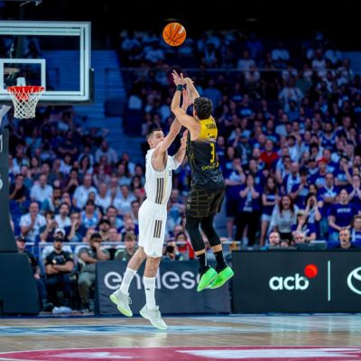 Triple de Jaime Fernández (EMILIO COBOS/CB CANARIAS).