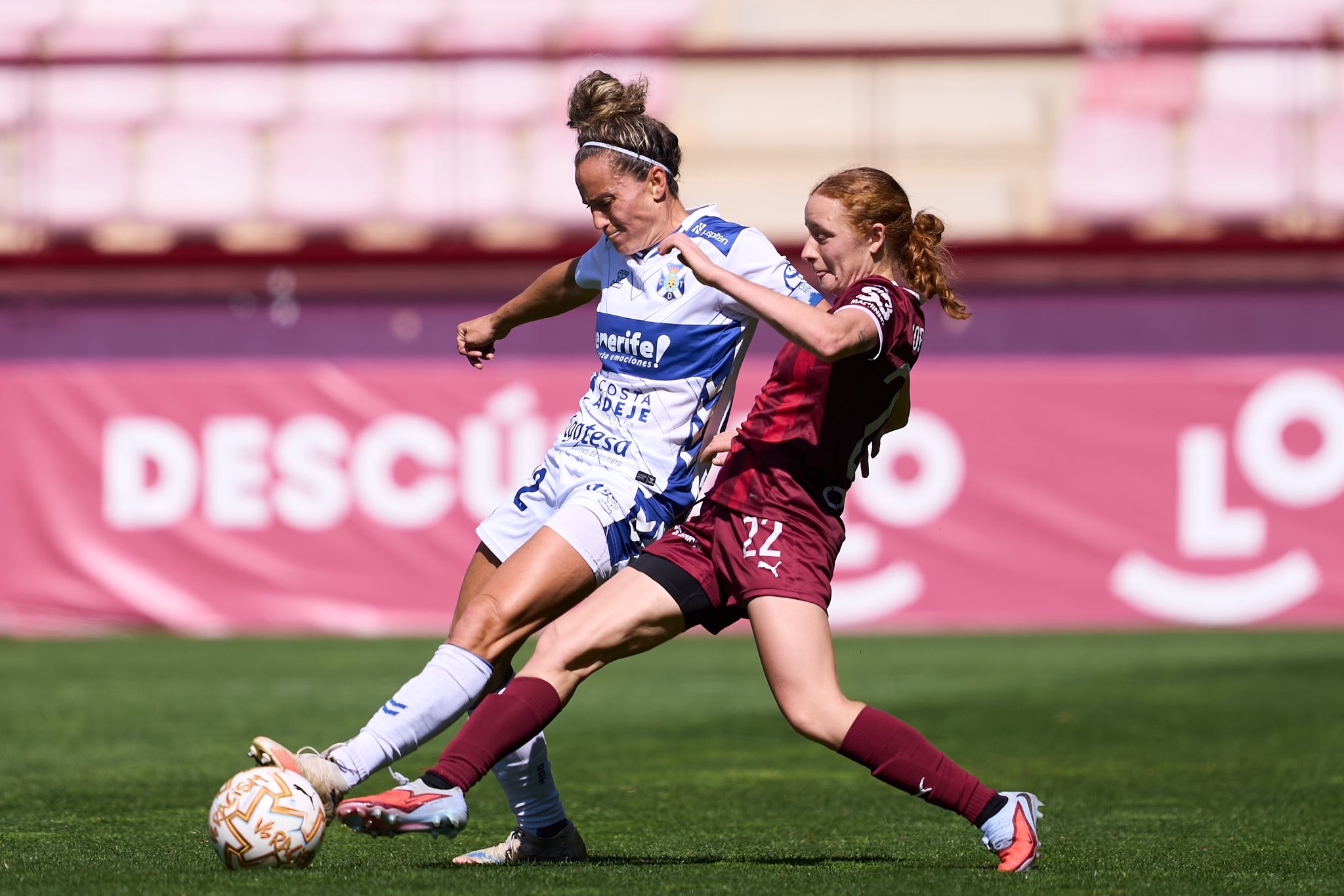 Acción del partido (@CDTFEMENINO).