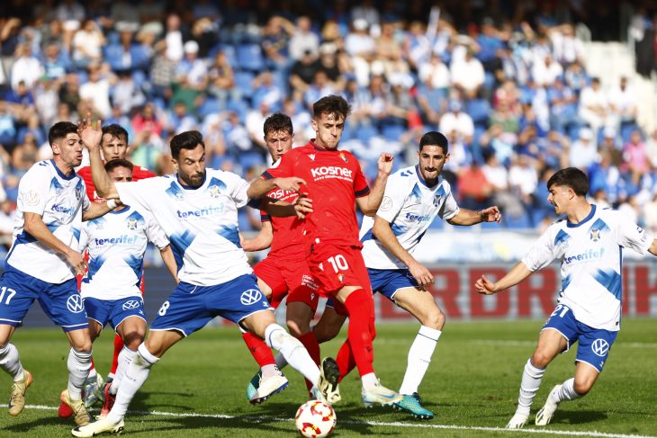 Imagen del Tenerife- Osasuna de Copa del Rey. (CA OSASUNA)