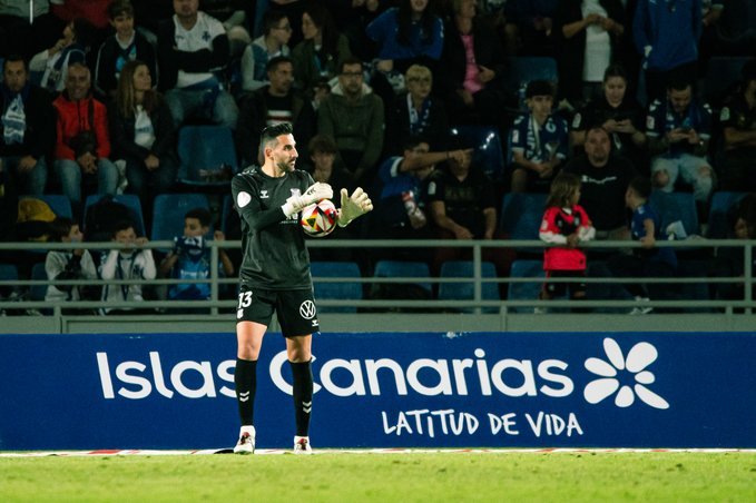Tomeu Nadal en el Tenerife- Las Palmas (CD TENERIFE)