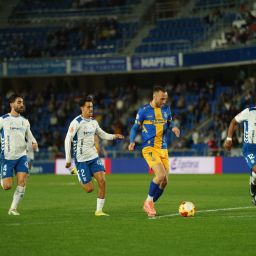 Una acción del partido (REAL AVILÉS)