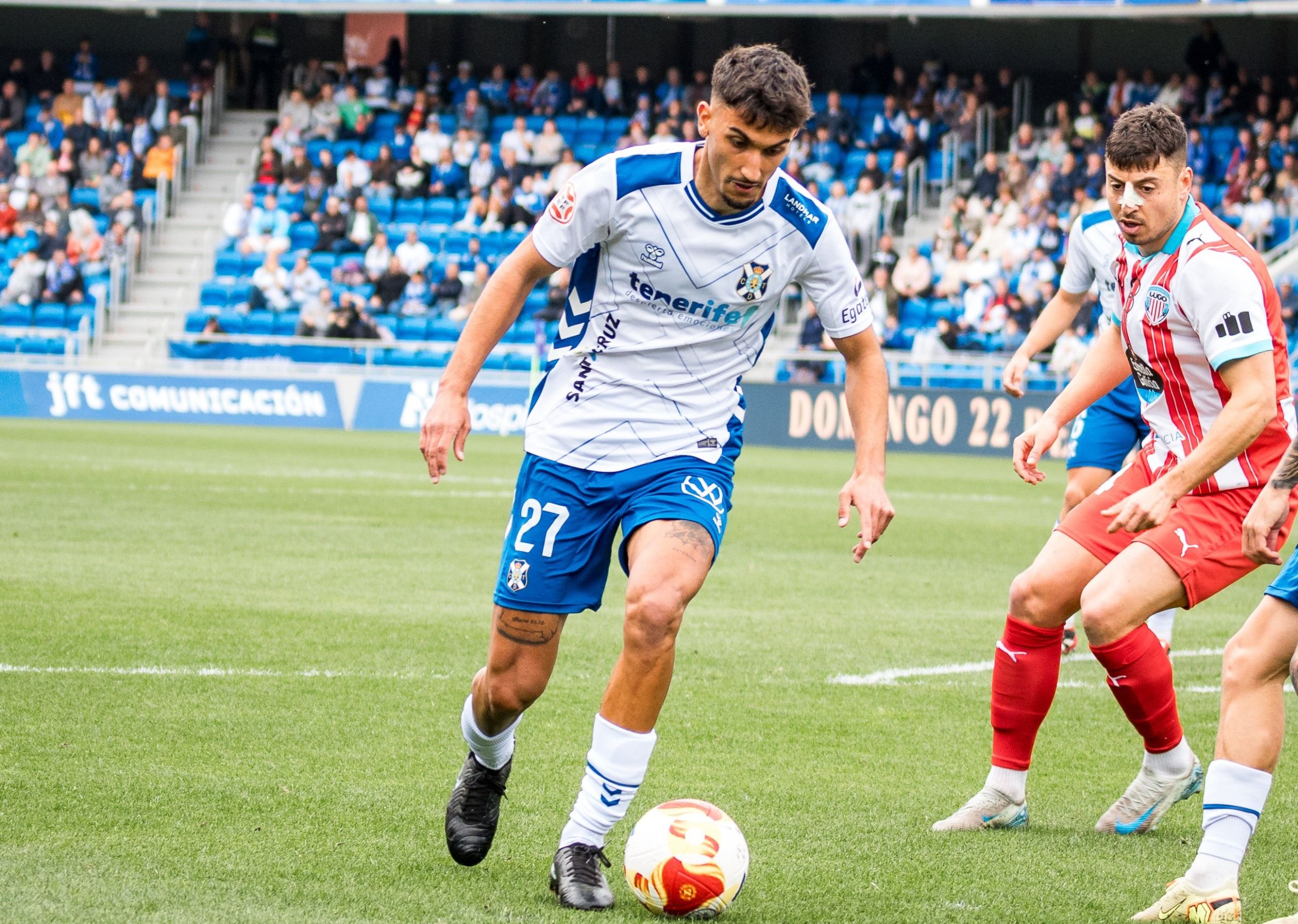 Ulloa durante el Tenerife- Lugo (CD TENERIFE)