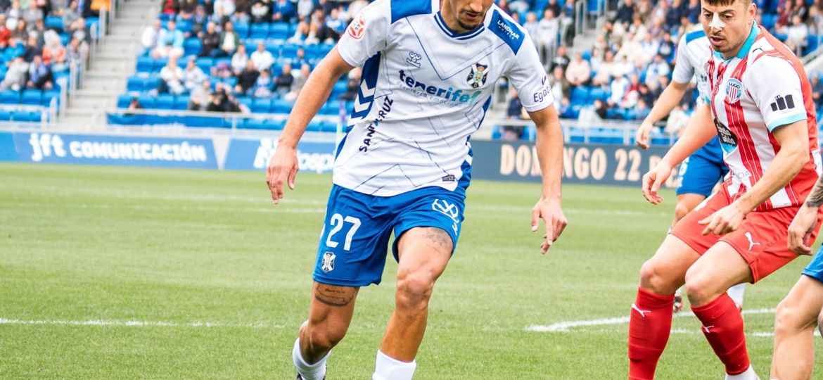 Ulloa durante el Tenerife- Lugo (CD TENERIFE)