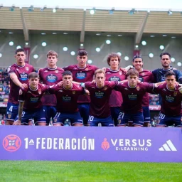 Una alineación del Pontevedra (PONTEVEDRA CF)