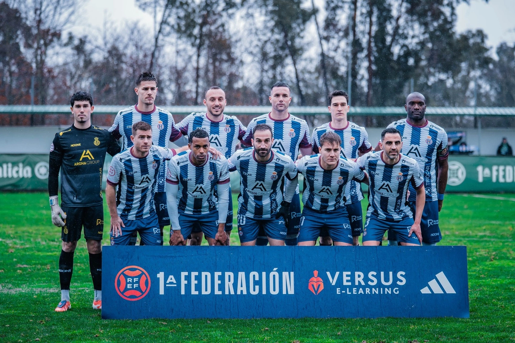 Una alineación del Real Avilés (REAL AVILÉS INDUSTRIAL)