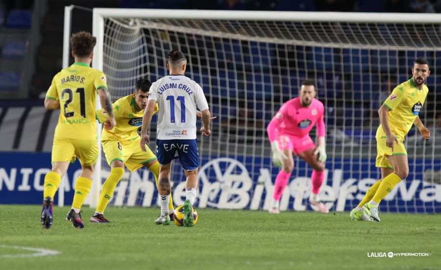 Una imagen del Tenerife- Deportivo (LA LIGA)