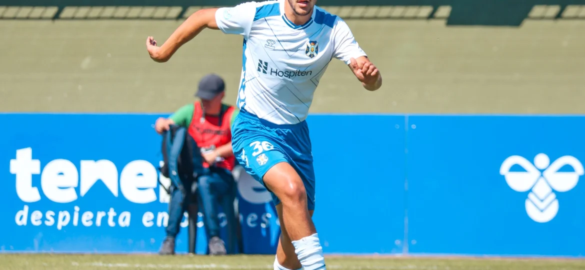 Una imagen del partido Tenerife B- Sanse (CD TENERIFE)