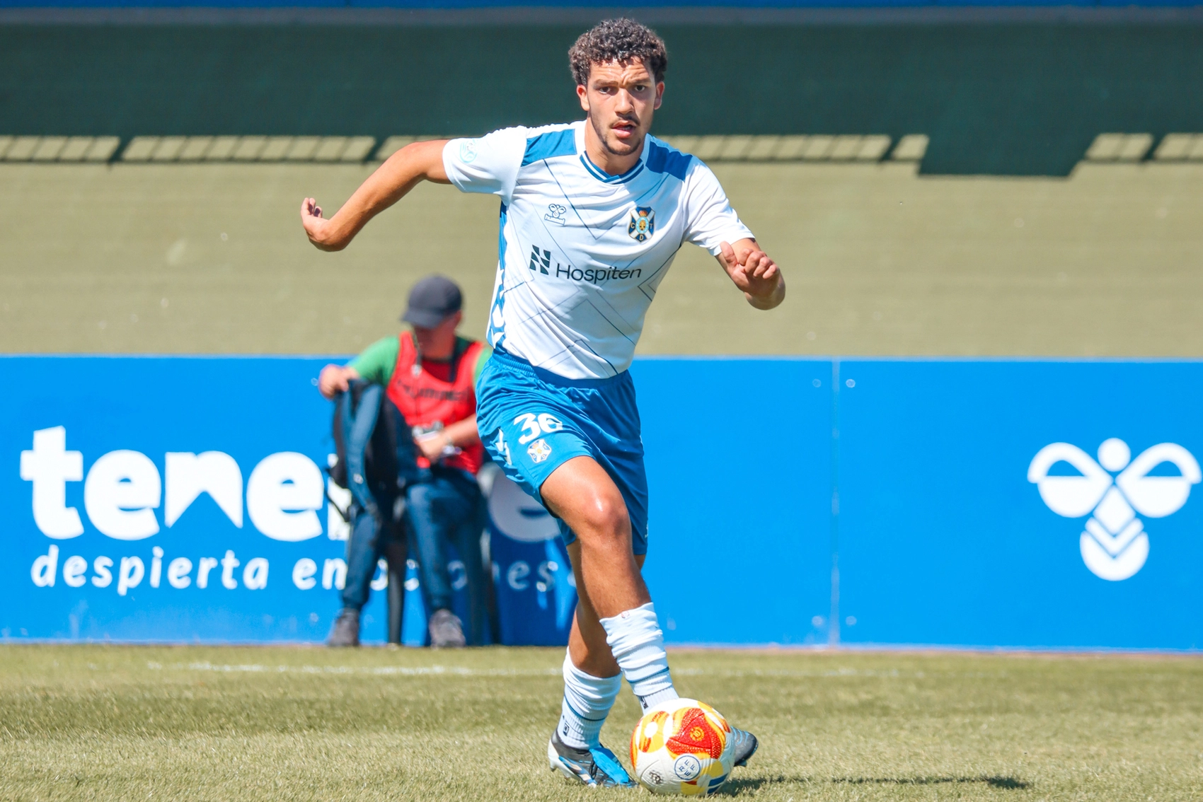 Una imagen del partido Tenerife B- Sanse (CD TENERIFE)