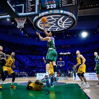 Acción del Unicaja - AEK (BCL).