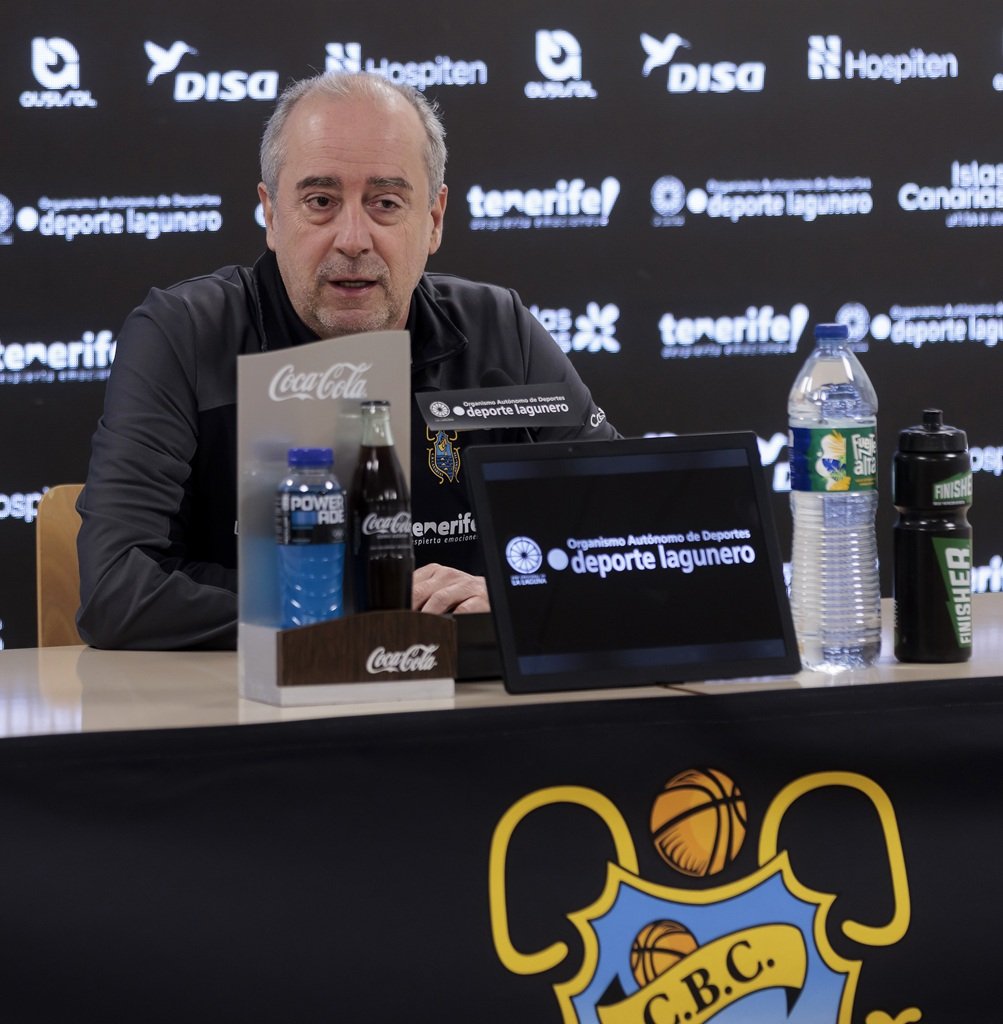 Txus Vidorreta, en rueda de prensa (CEDIDA).