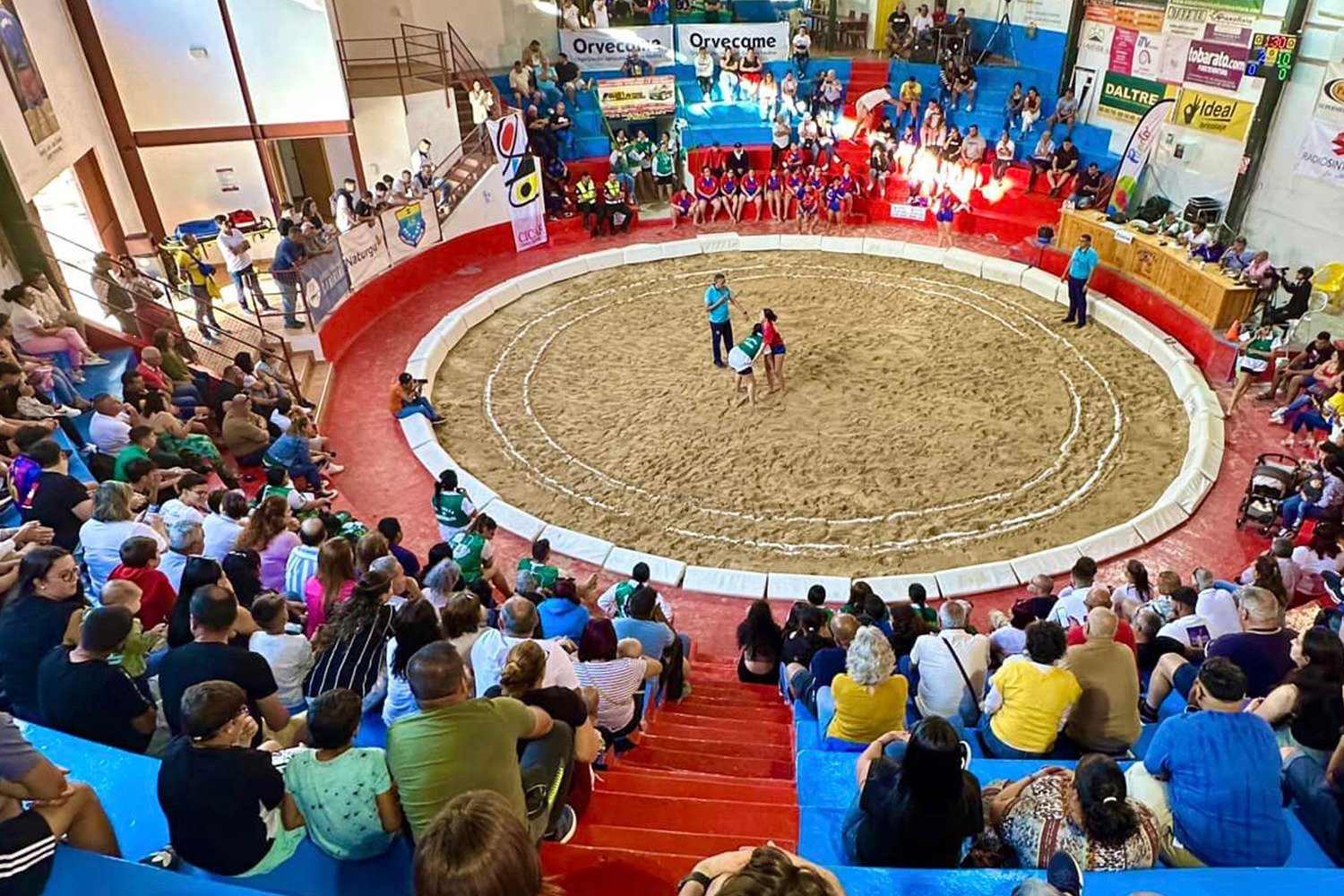 Competición de Lucha Canaria. (CEDIDA)
