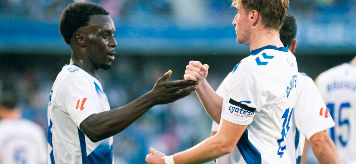 Diarra y Cantero (CD TENERIFE/SAN ACOSTA).