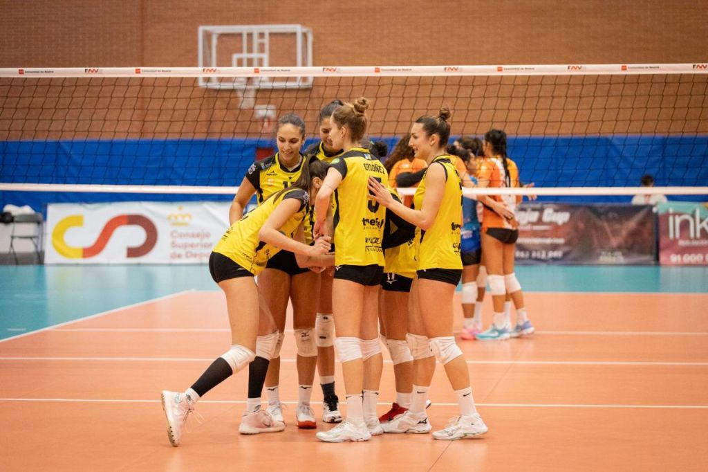 Jugadoras del CV Aguere (CEDIDA).