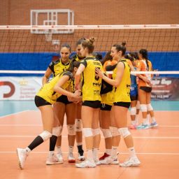 Jugadoras del CV Aguere (CEDIDA).