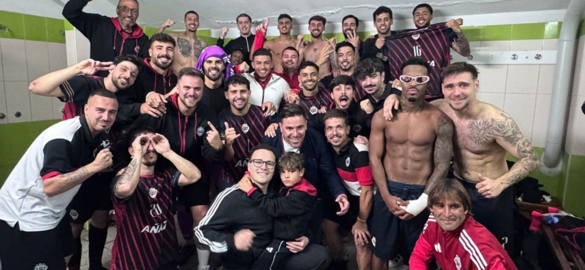 Jugadores del Añaza