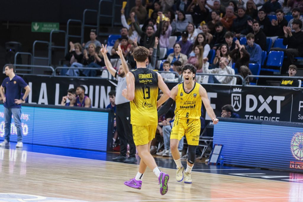 Xabier López y Diego Fernández (CB CANARIAS)