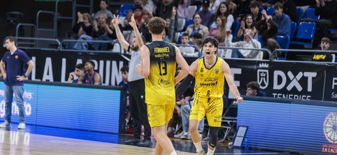 Xabier López y Diego Fernández (CB CANARIAS)