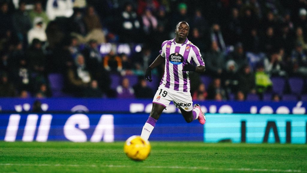 Amath sufre una lesión en el bíceps femoral derecho (@realvalladolid)