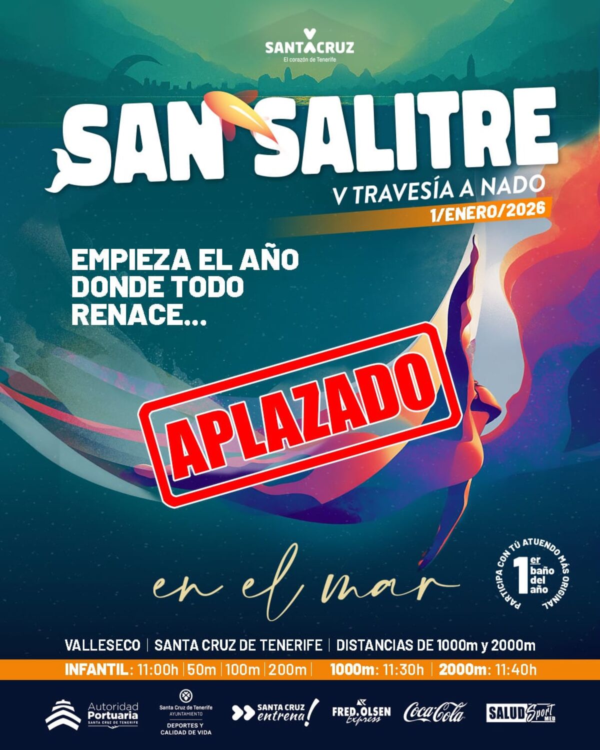 Cartel de aplazamiento (CEDIDA)