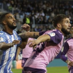 Sipcic en la última visita del Tenerife a Málaga. (LA LIGA)