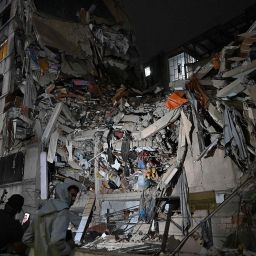 Imagen de uno de los edificios derruidos por los terremotos en Venezuela (RTVE)