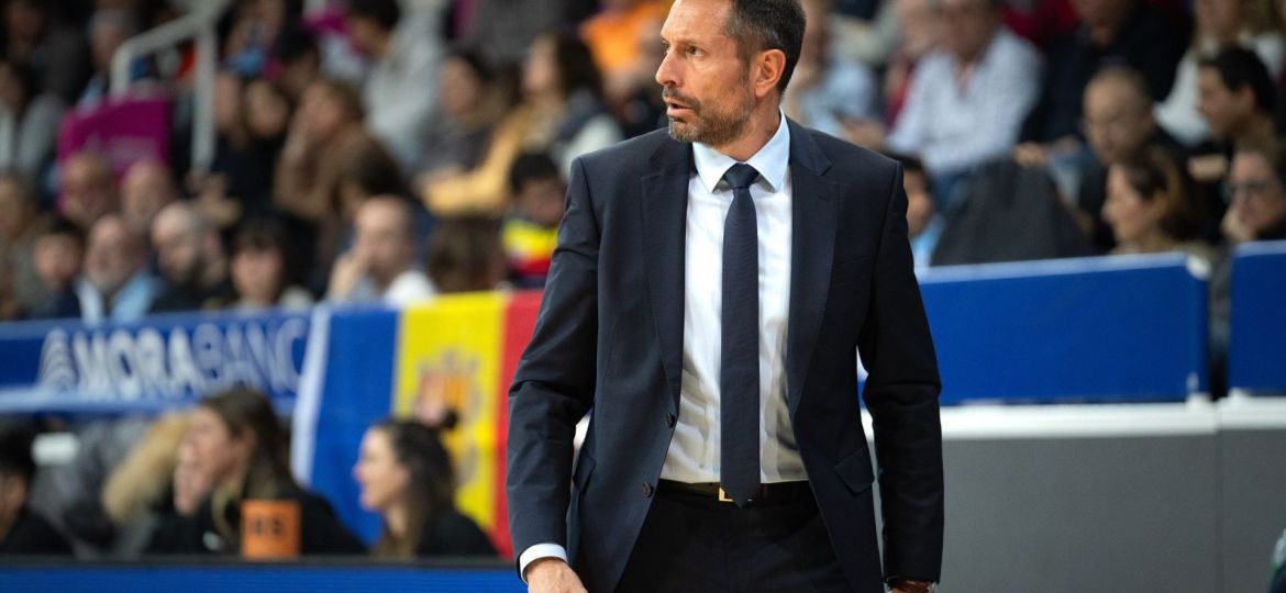 Natxo Lezcano en el partido ante el Real Madrid (ACB Media / Dani Catalán)