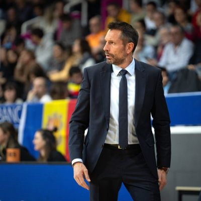 Natxo Lezcano en el partido ante el Real Madrid (ACB Media / Dani Catalán)