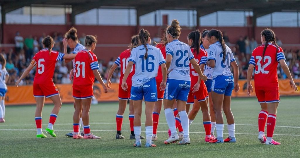 Acción del partido (CD TENERIFE FEMENINO).