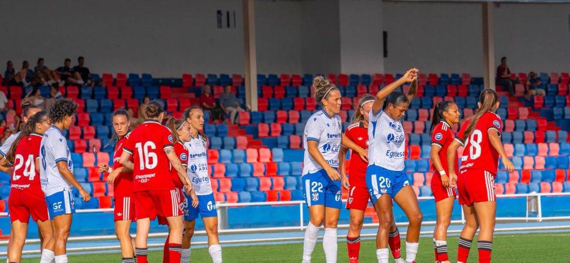 Acción del partido (CD TENERIFE FEMENINO).
