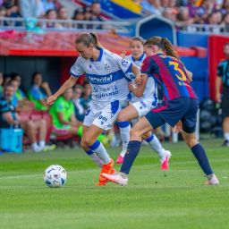 Acción del FC Barcelona- CD Tenerife femenino (CD TENERIFE FEMENINO)