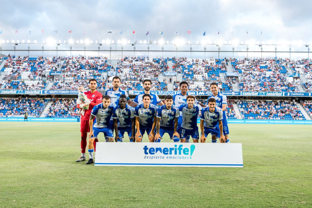 Alineación del Tenerife ante el Sporting (CD TENERIFE)