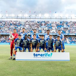 Alineación del Tenerife ante el Sporting (CD TENERIFE)