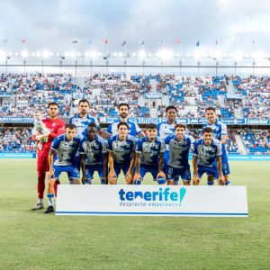 Alineación del Tenerife ante el Sporting (CD TENERIFE)