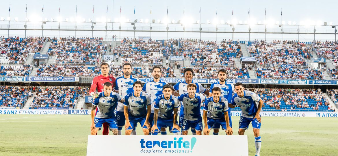 Alineación del Tenerife contra el Almería (CD TENERIFE)