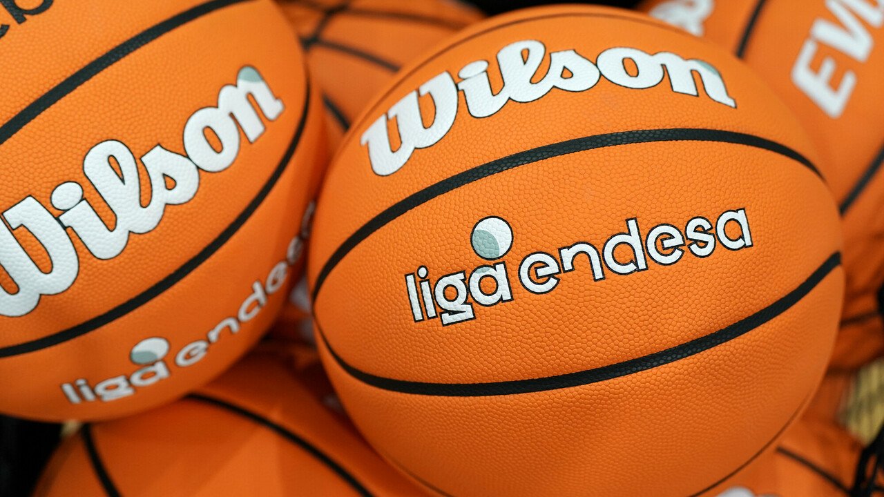 Balones de baloncesto de la Liga ACB (CB CANARIAS)