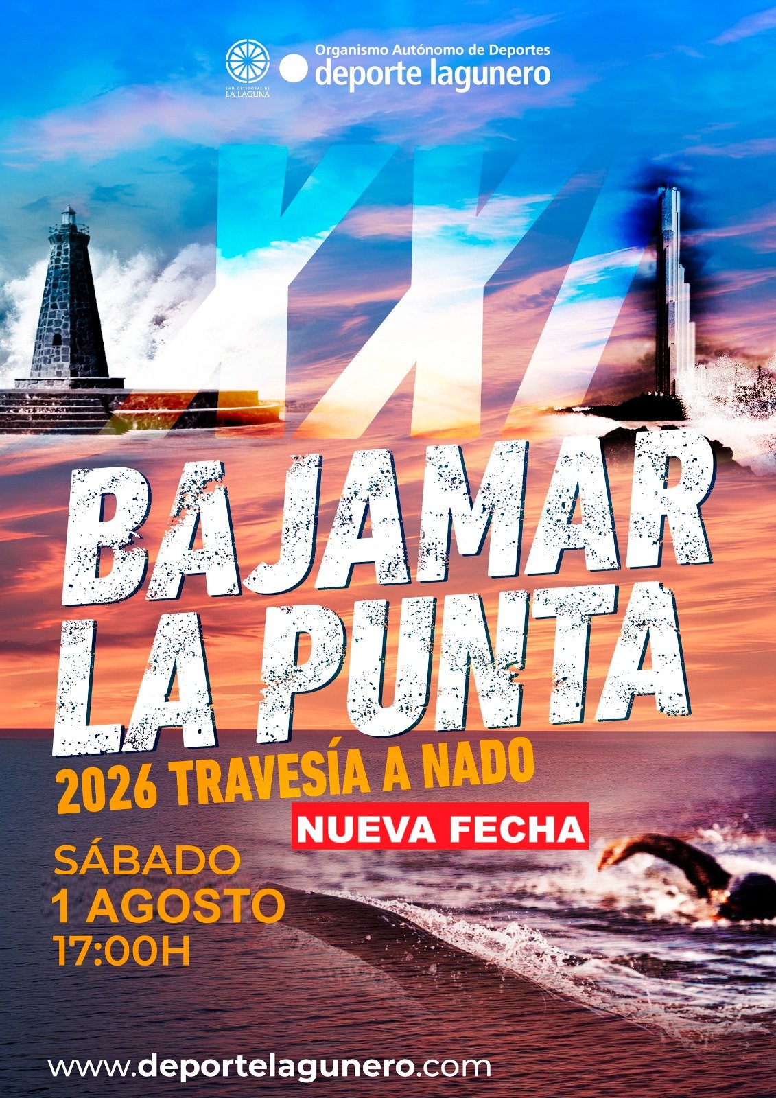 Nuevo cartel Travesía a Nado 