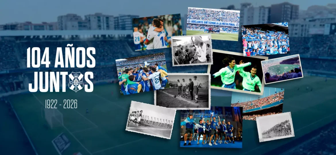 Cartel de la celebración (CD TENERIFE)