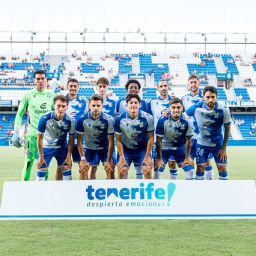 XI del Tenerife en el Trofeo Santa Cruz (CD TENERIFE).