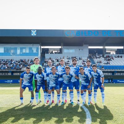 XI del Tenerife ante el Añaza (CD TENERIFE)
