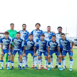 XI blanquiazul en el Trofeo Teide (CD TENERIFE).
