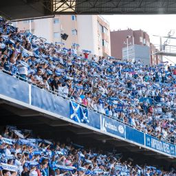 Aspecto del Heliodoro en el ascenso ante el Barakaldo (CD TENERIFE).